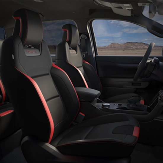 Front and Rear Performance Seats