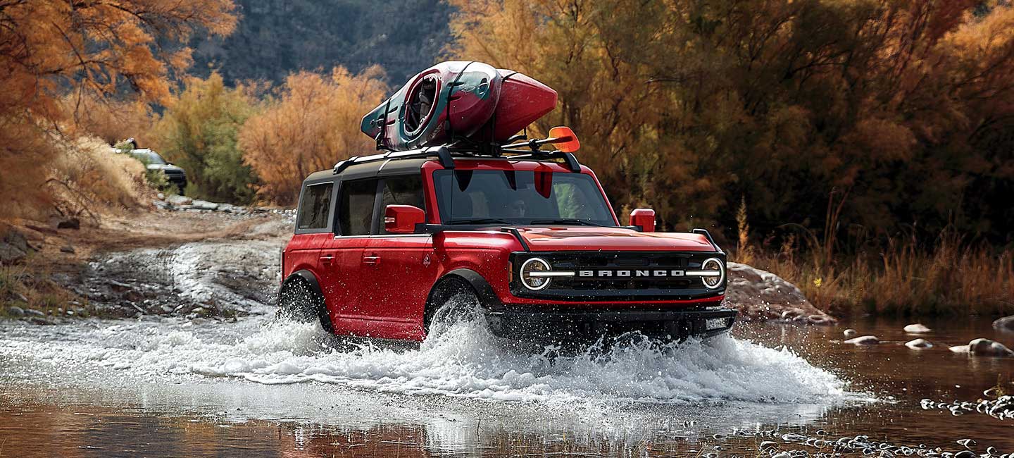 Bronco Forging Thru River