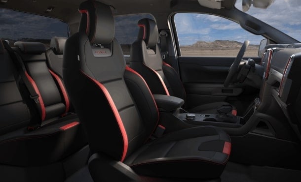 Front and Rear Performance Seats