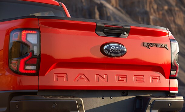 LED Taillights Black Ford Oval and Unique Raptor Badge