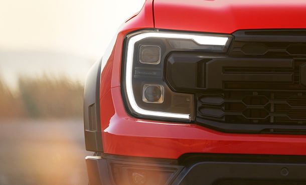 Matrix LED headlamps with LED DTRLs