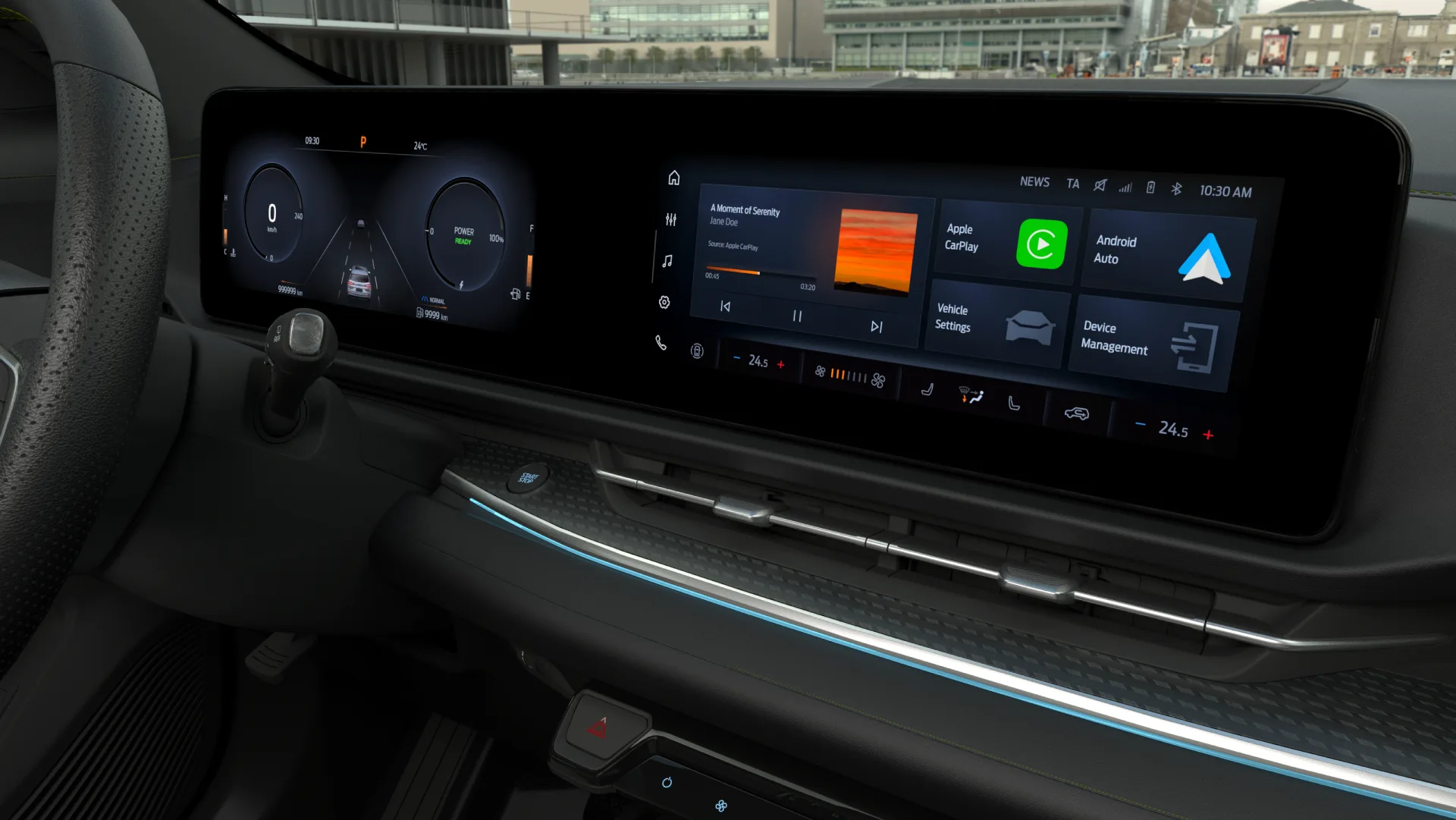 Ford Territory Hybrid interior dashboard
