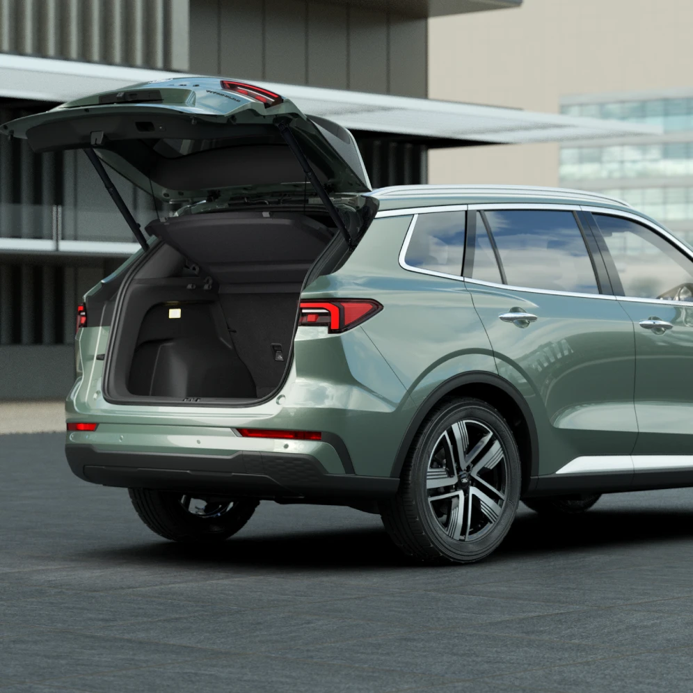ford territory auto trunk lift gate on overview