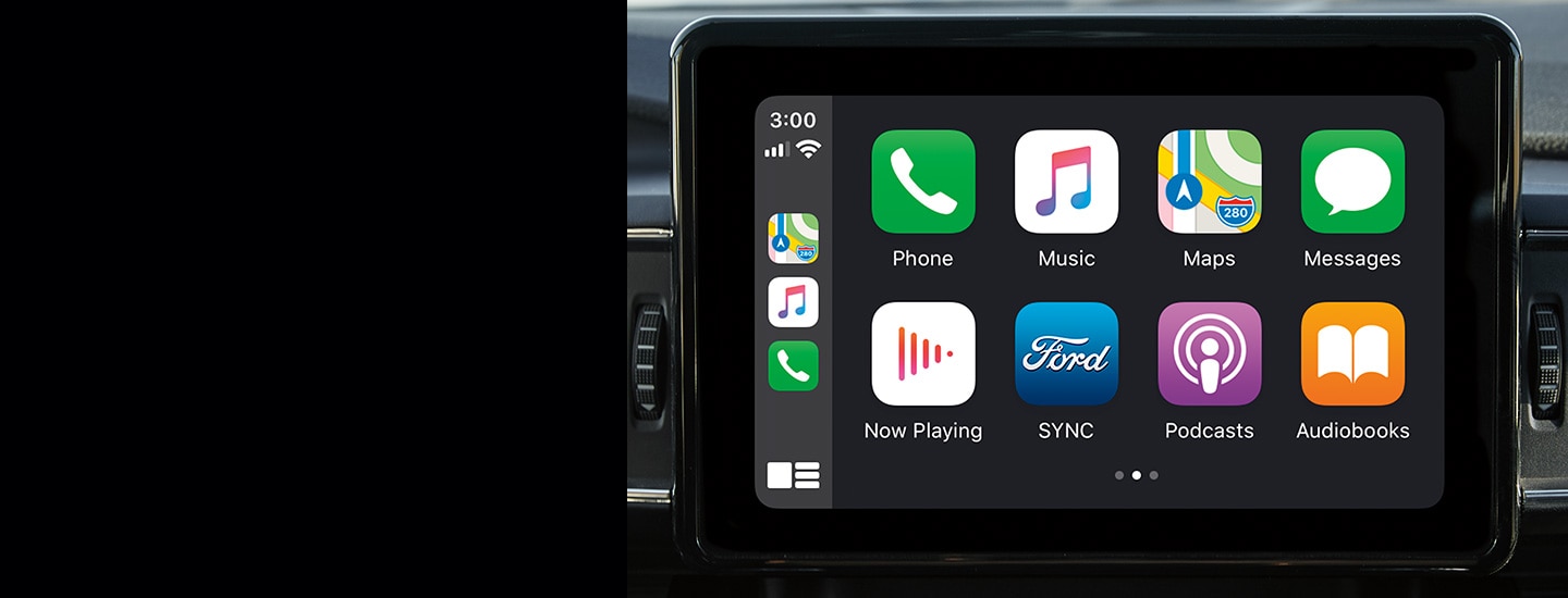 New Center Stack with 8” Color Touchscreen