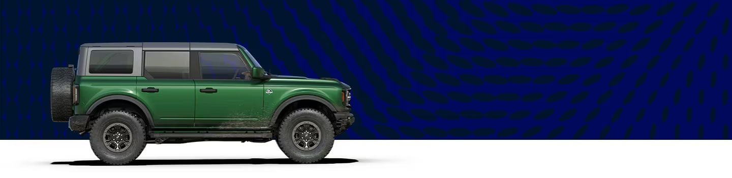 Green Ford Bronco